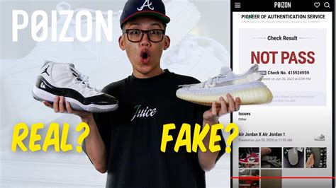 does poizon sell fake shoes reddit|is poizon legit.